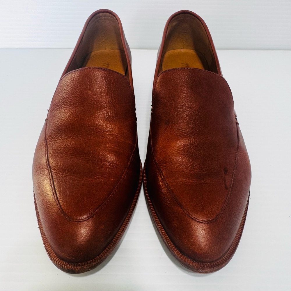 Madewell Frances Brown Leather Loafers Size 7 1/2 - Picture 8 of 14